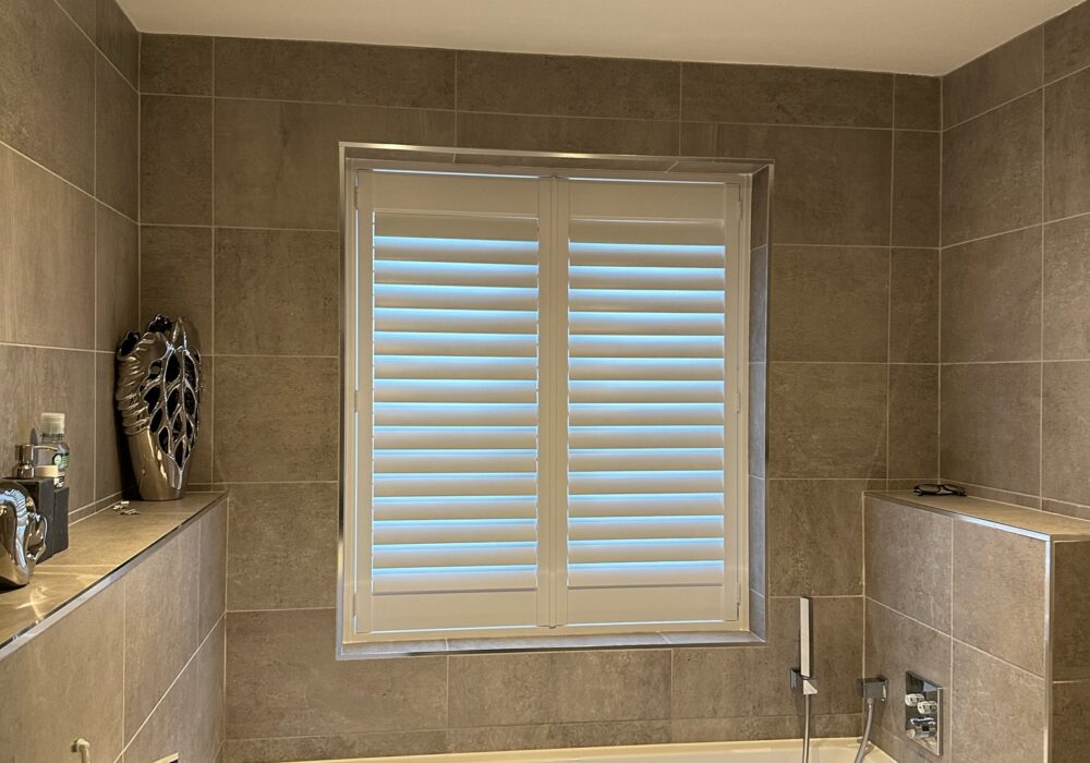 Bathroom Shutters Manchester Cheshire | Crafted Shutters